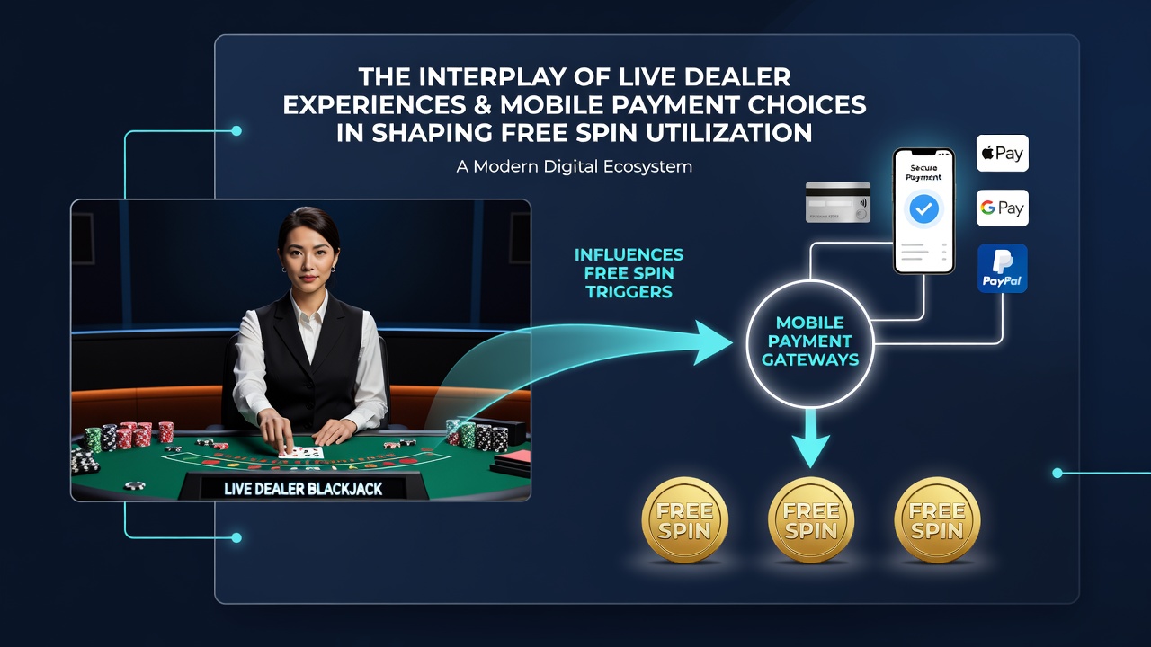 Mobile App-Oberfläche mit Live-Dealer und Freispiel-Aktivierung